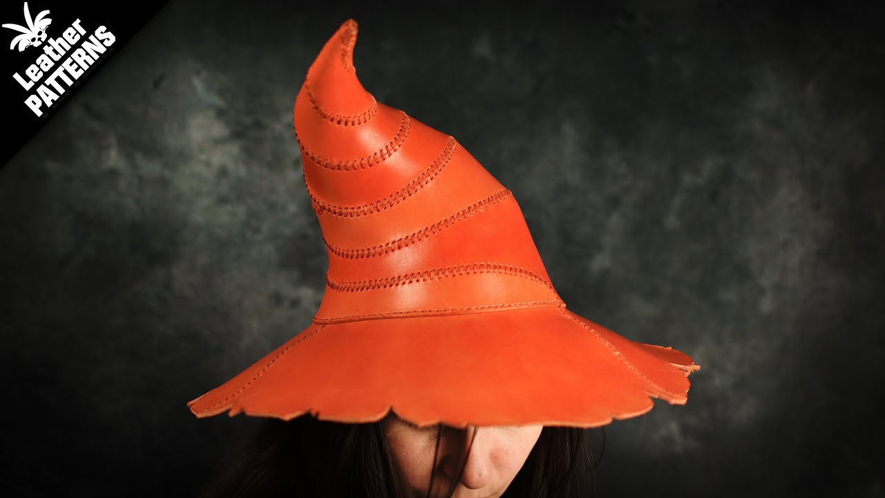 Wizard leather hat tutorial