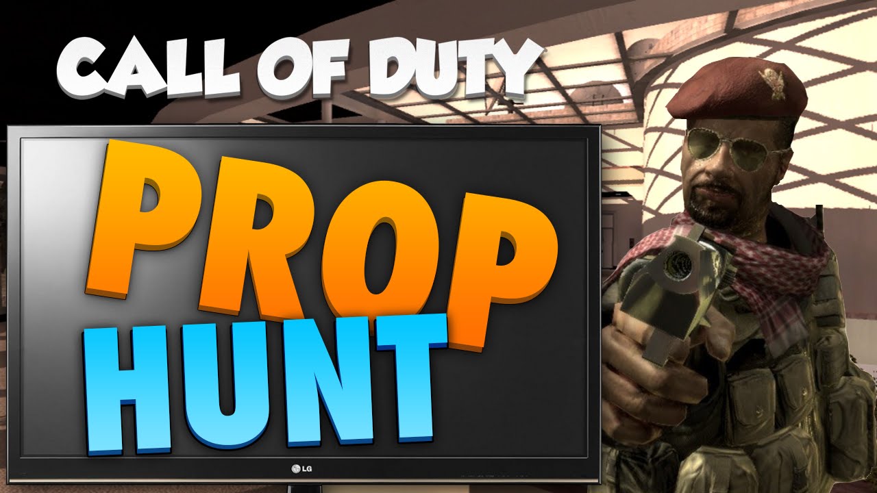Call Of Duty 4: Prop Hunt With The Crew! (Prop Hunt Funny Moments) Episode 10