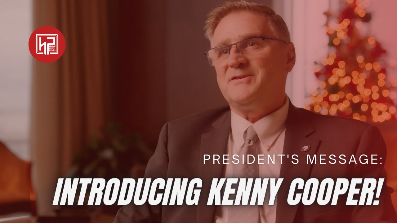 President’s Message: Introducing Kenny Cooper!