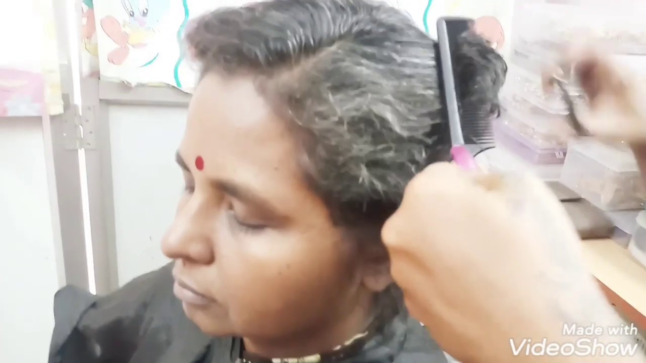EASY AND STYLISH BOB HAIRCUT FOR OLD LADY