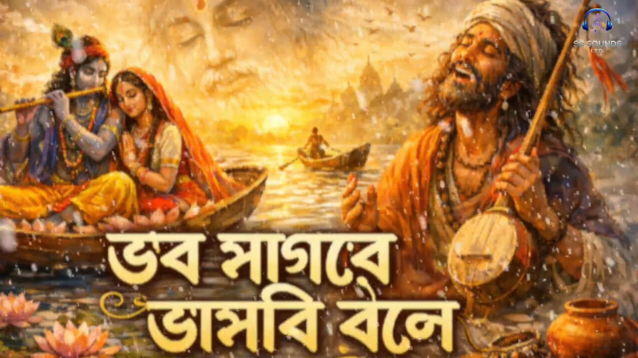 ভব্ সাগরে ভাসবি বলে 💜💓| বাউল গান ❤️| 2026 letest শ্রী কৃষ্ণের বাউল গান ❤️🙏| sd sounds ltd.| 