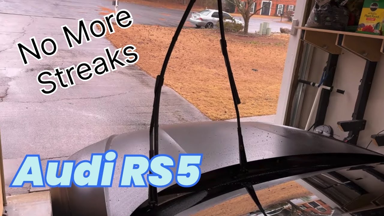 Wiper Blade Replacement on Audi RS5 B9.5/9