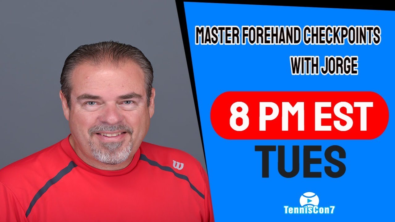 Master the 5 Forehand Check Points with Master Pro Jorge Capestany