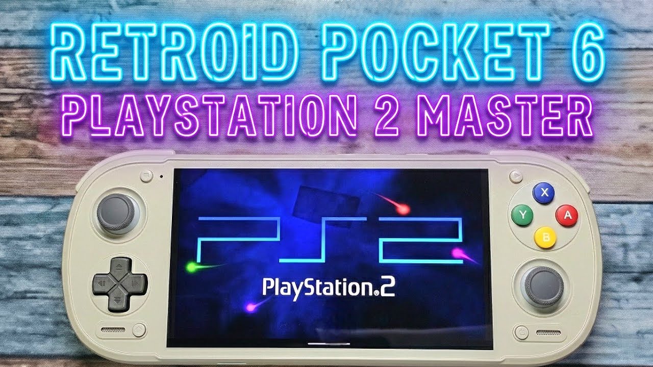 Retroid Pocket 6 - PlayStation 2 emulation Master !