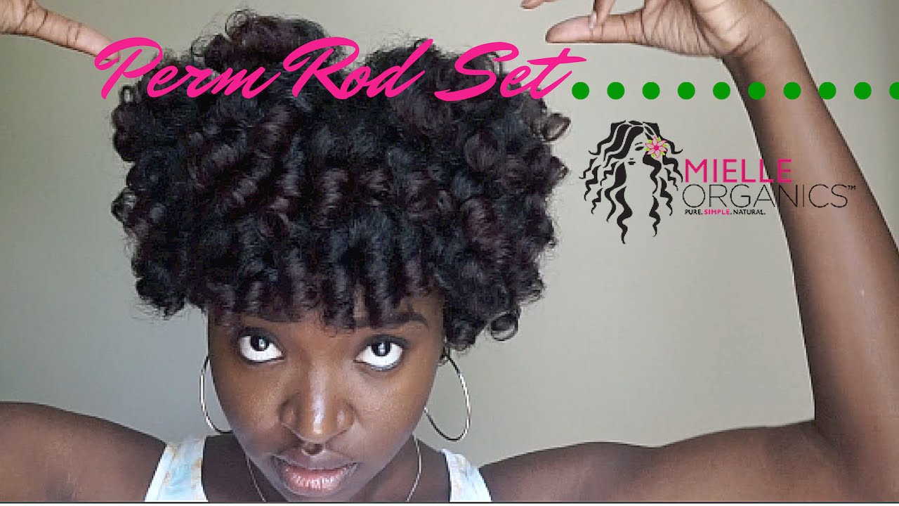 How to do a Perm Rod Set on Natural Hair
