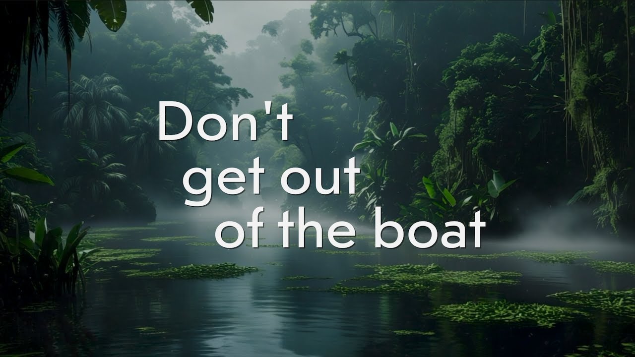 Don't get out of the boat - 1:00 hr Dark Ambient Rainforest Soundscape
