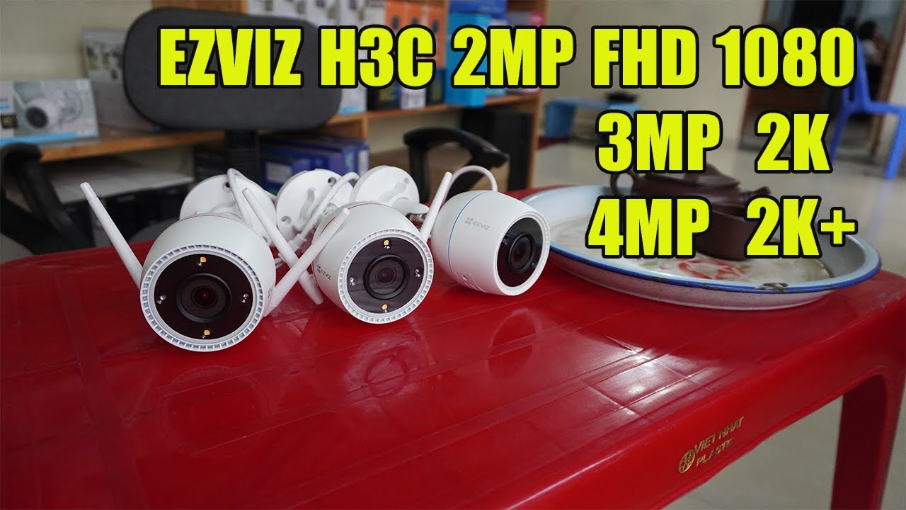 EZVIZ H3C 2MP- 3MP- 4MP PHIÊN BẢN NGOÀI TRỜI GIÁ RẺ BẢN THAY THẾ HOÀN HẢO C3TN - C3N - C3W -C3WN