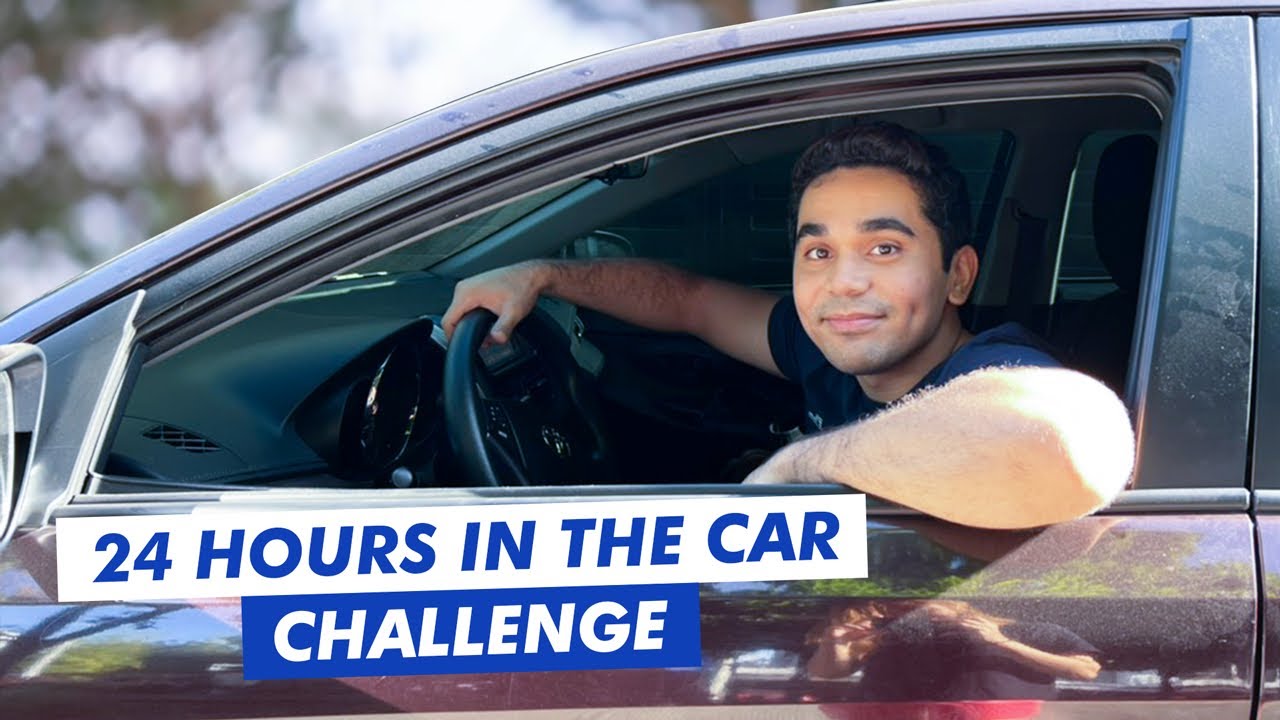 24 HOURS IN THE CAR CHALLENGE
