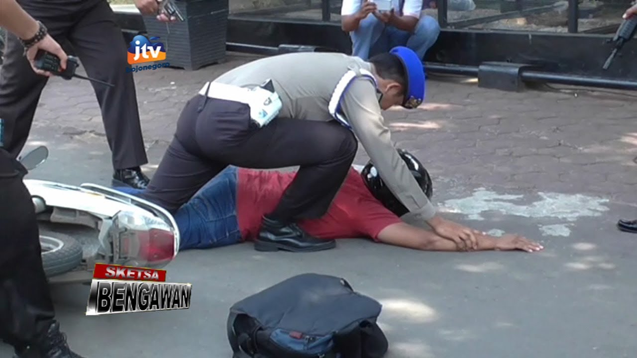 Polres Tuban Diserang Dua Orang Misterius - Sketsa Bengawan