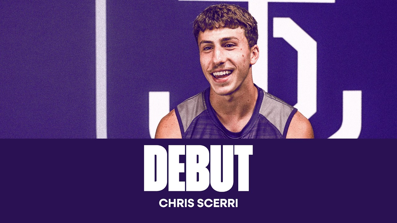 'No better way to debut than in front of the home crowd' | Chris Scerri