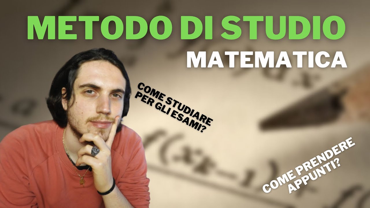 METODO DI STUDIO: I MIEI CONSIGLI PER LA LAUREA IN MATEMATICA