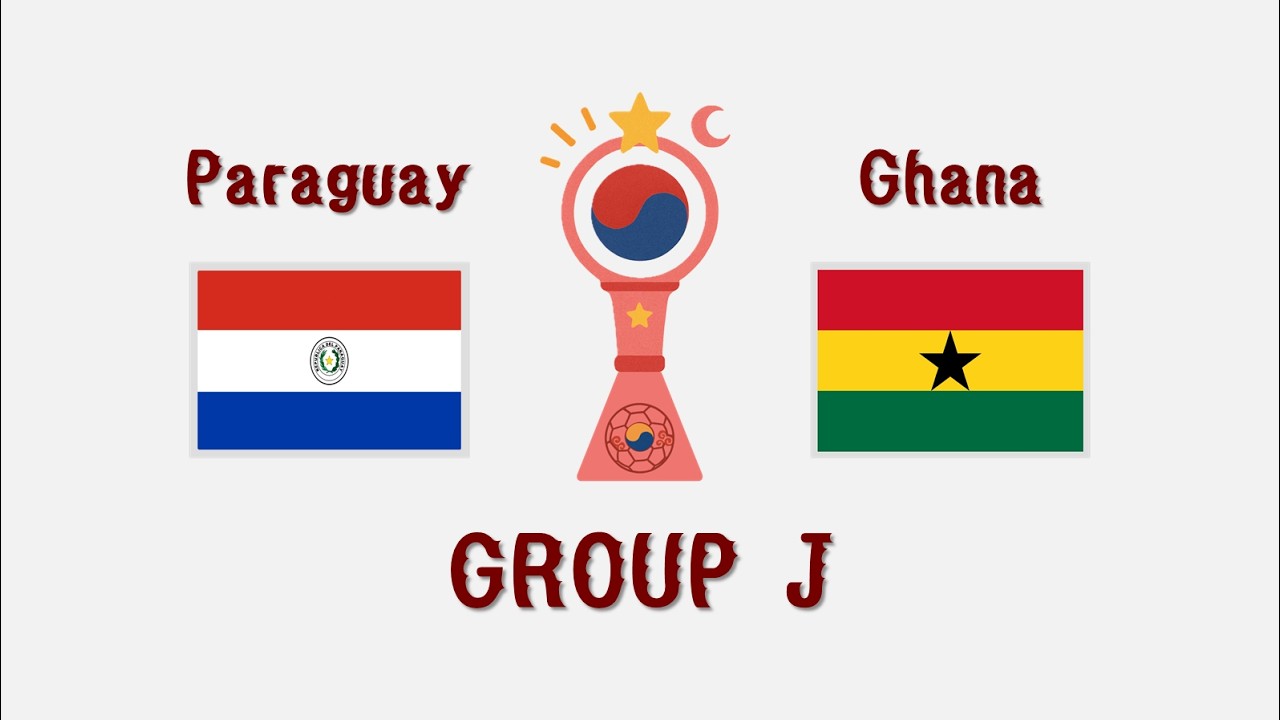 Paraguay vs Ghana | Group J | 7th World Cup South Korea | PES2021