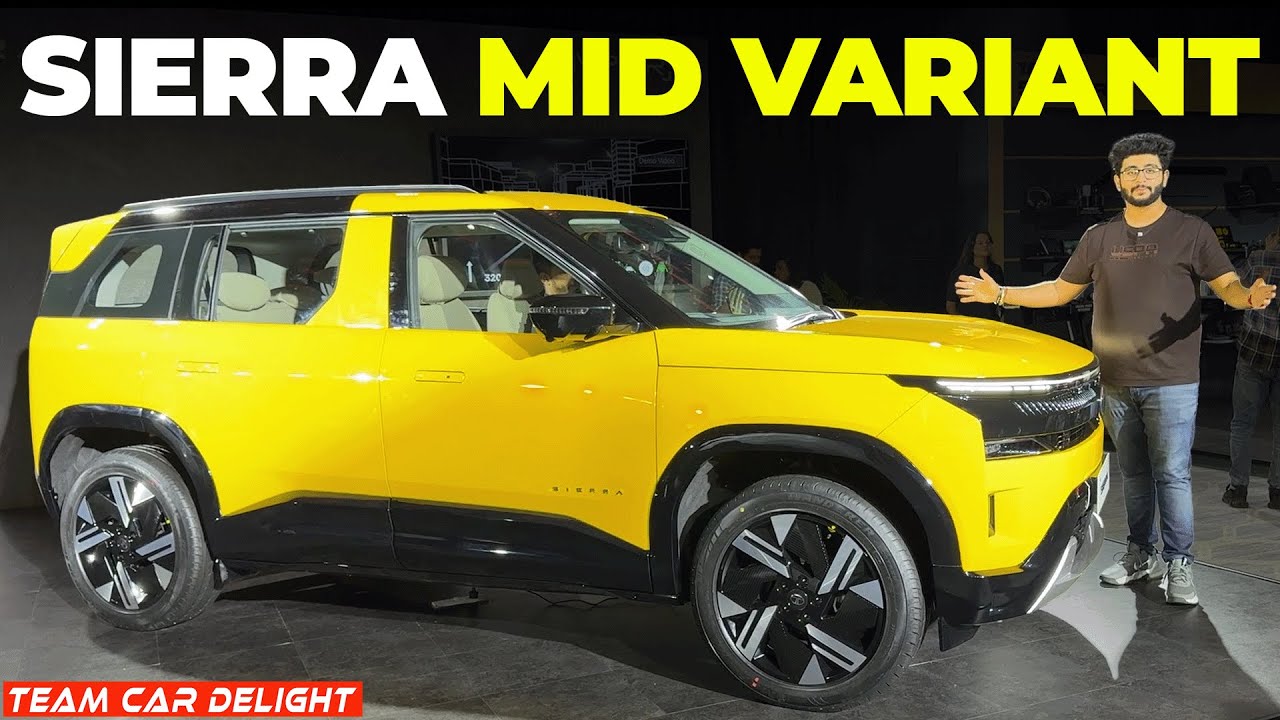 Tata Sierra 2nd Top Model - Walkaround Review with All Details | Tata Sierra 2025