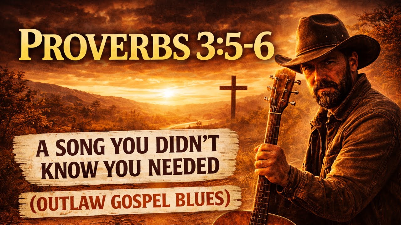 Proverbs 3:5-6 – A Song You Didn’t Know You Needed (Outlaw Gospel Blues)