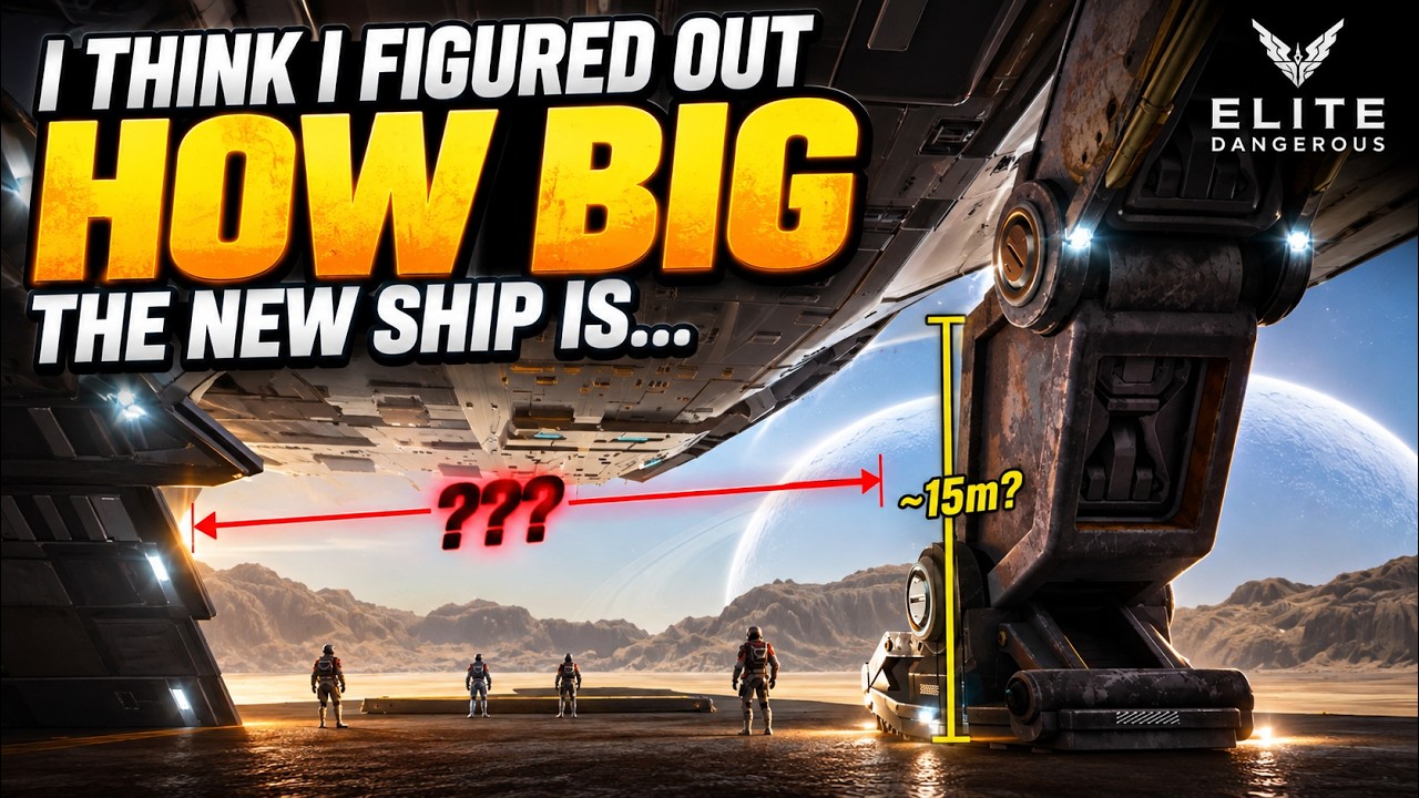 I Think I Figured Out How BIG Elite Dangerous&rsquo; New Ship Is...