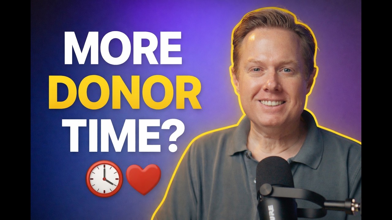 What if major gift fundraisers had more time for donors?