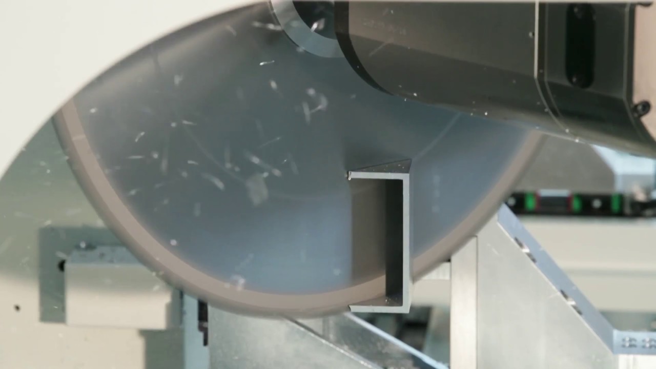 Centrum obróbkowe profili aluminium TANGO 3 CNC - cięcie - wiercenie - gwintowanie - frezowanie