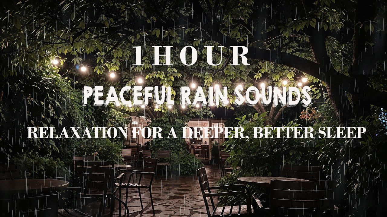Fall Asleep Faster to Gentle Rain Sounds | Calm the Mind and Enjoy Deep, Peaceful Sleep | ASMR