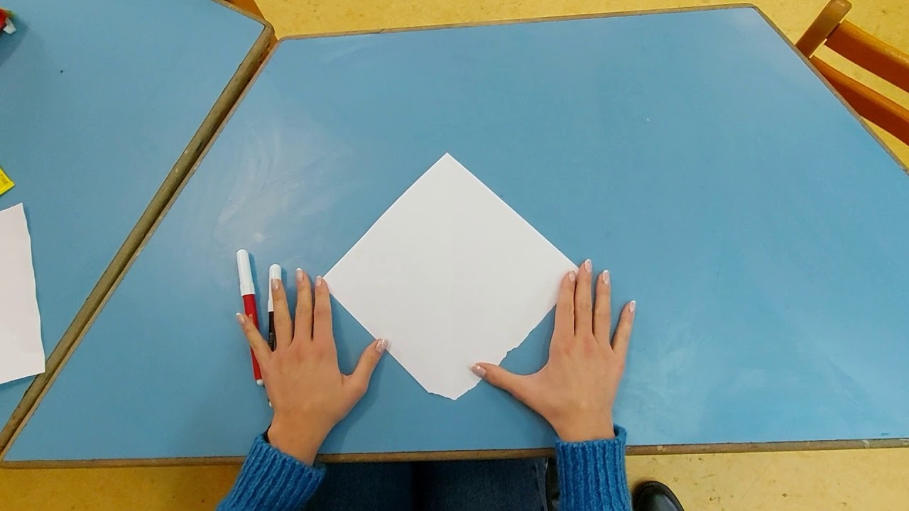 Κατασκευή Origami - Άγιος Βασίλης