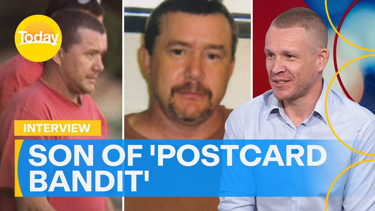 Son of 'The Postcard Bandit' chats about new documentary on father | Today Show Australia