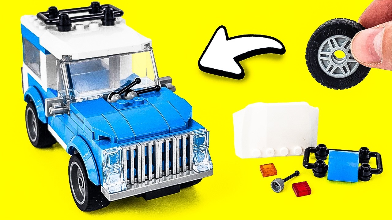 How to Build LEGO Jeep Range Rover SUV Instructions (Easy Build)