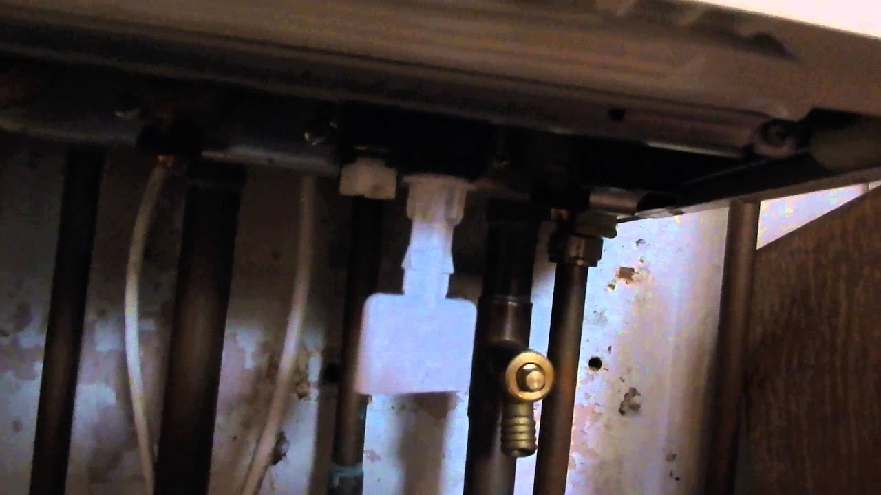 Worcester Bosch Combi Boiler filling loop Key how to use
