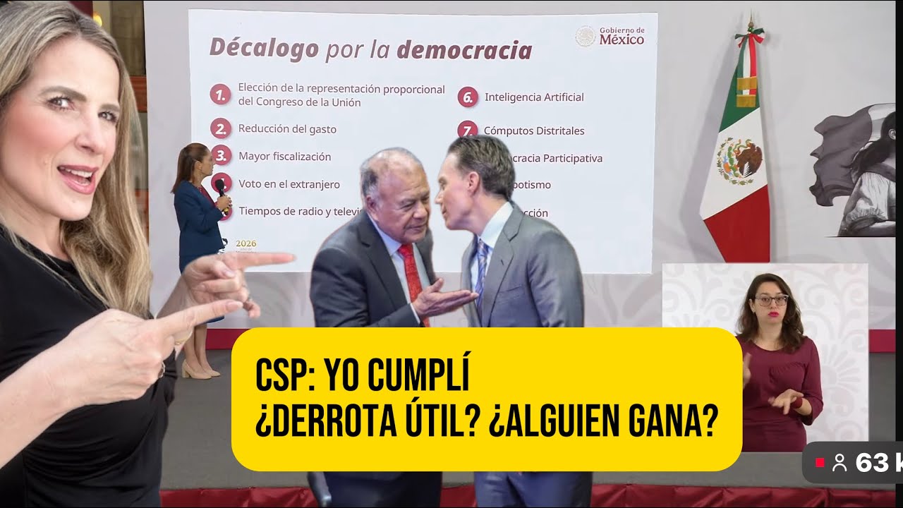 Sheinbaum manda reforma que no se aprobará… ¿ganar perdiendo? Ayudas de memoria/ Morena PAN Y PVEM