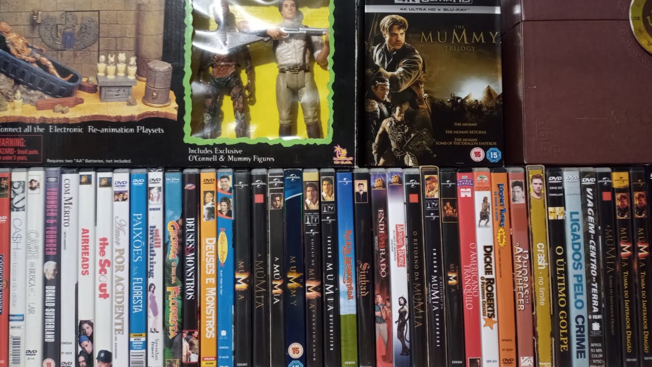 My Brendan Fraser Collection!