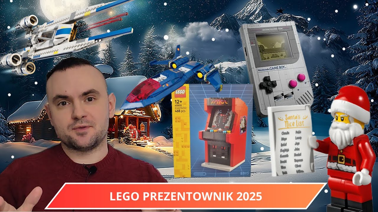 LEGO Prezentownik 2025 | Rekomendacje Fortnite, Minecraft, Star Wars