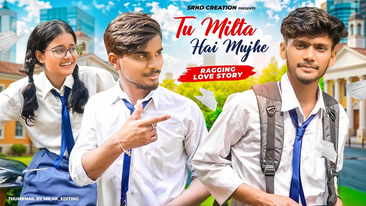 Tu Milta Hai Mujhe | Raj Barman | School Love Story | New Hindi Song | SRND creation | Debasish