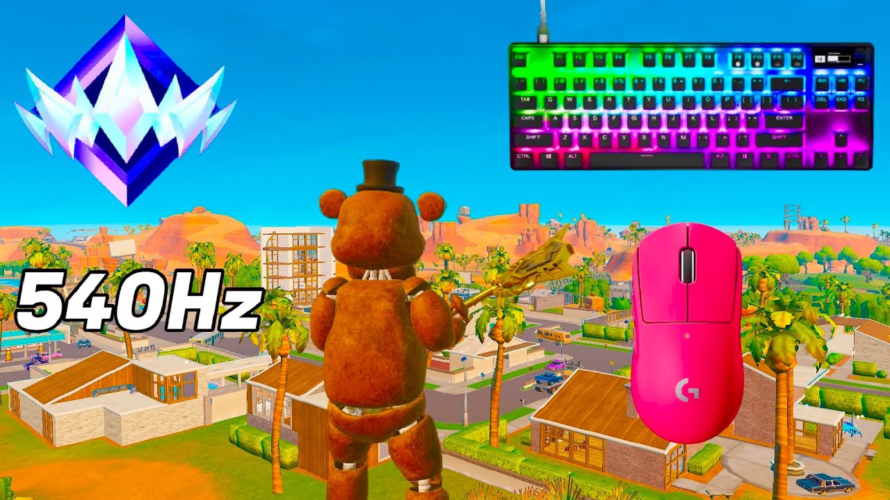 Fortnite Unreal Ranked Reload On PC | Keyboard & Mouse Gameplay | 360 FPS | 4K