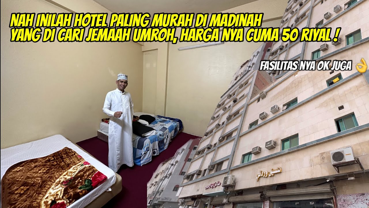 DAR PENGINAPAN PALING MURAH DI MADINAH HARGA CUMA 50 RIYAL !