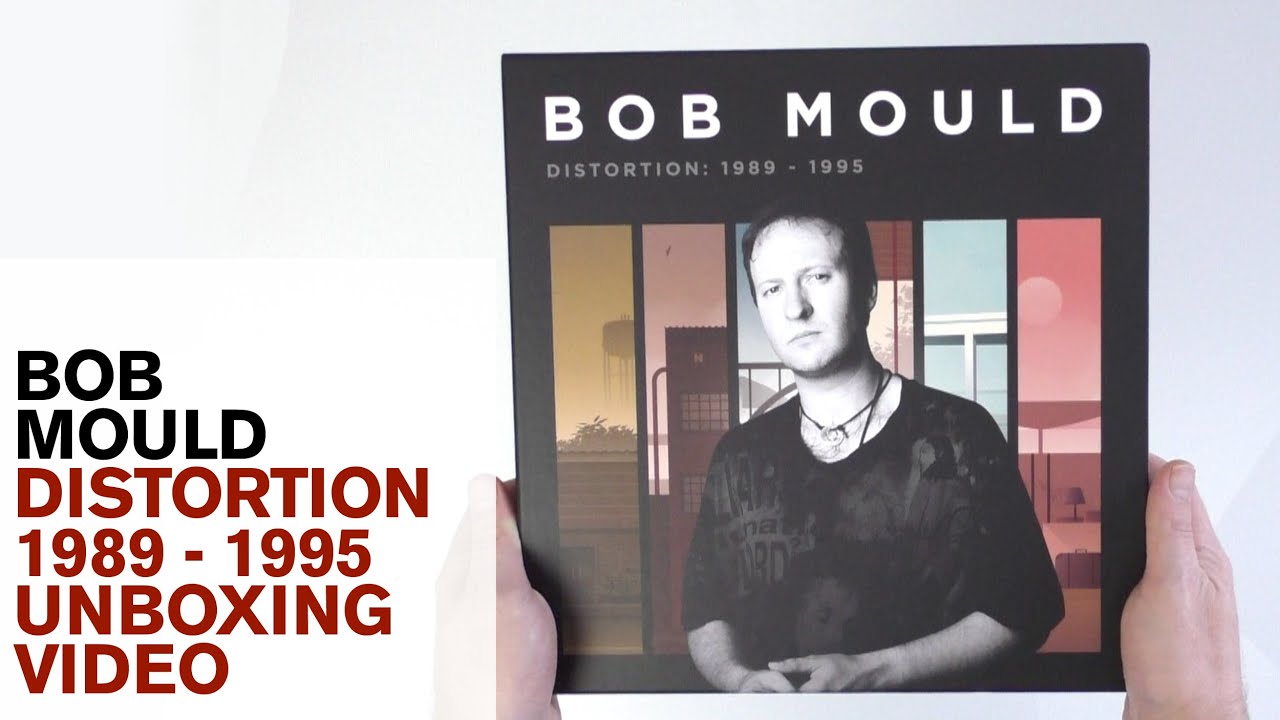 Bob Mould / Distortion 8LP vinyl and 24CD sets unboxed