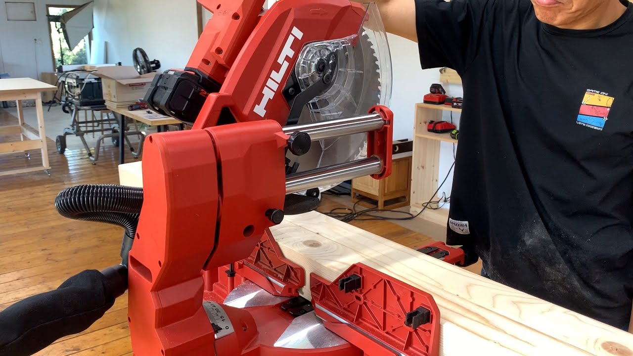 Unboxing & Test Cuts of Hilti SM 60-22 Miter Saw with Stand