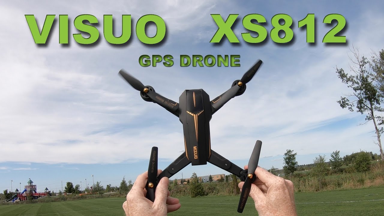 A GPS drone with plenty of features - The VISUO XS812 Review