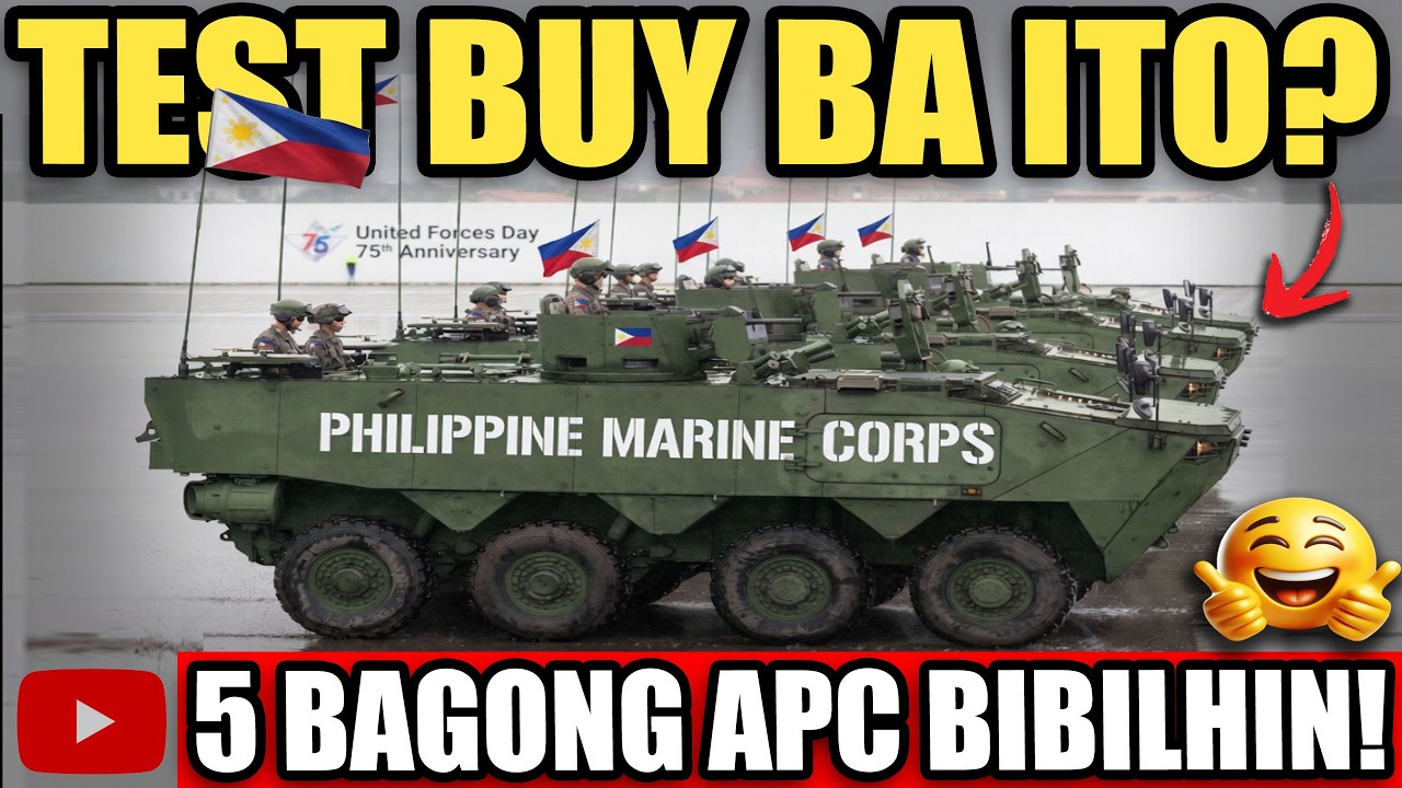 TEST BUY BA ITO? 5 BAGONG APC BIBILHIN NG PH NAVY!