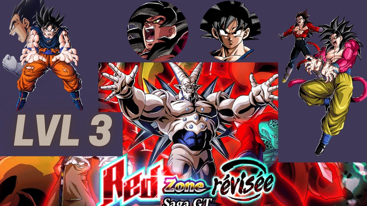 FULL PASSION 🤩🔥👍- REDZONE GT KAI LVL 3 - POUVOIR DES VŒUX #dokkanbattle #redzone