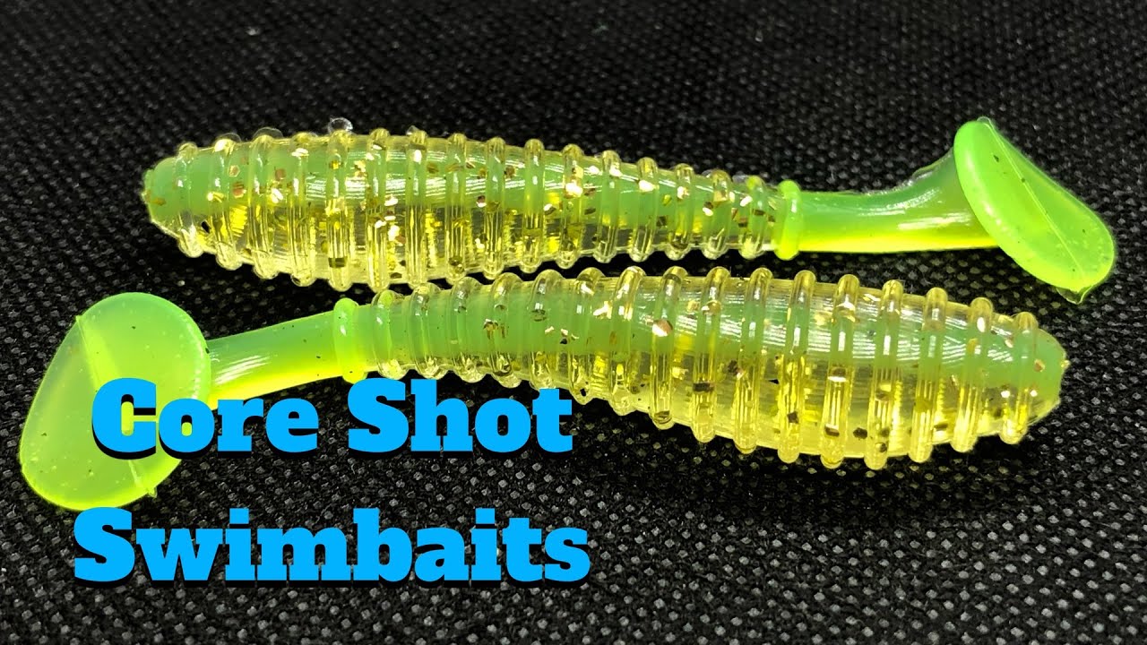 Making Soft Plastic Baits  - Making  Swimbaits - Making Core Shot Swimbaits