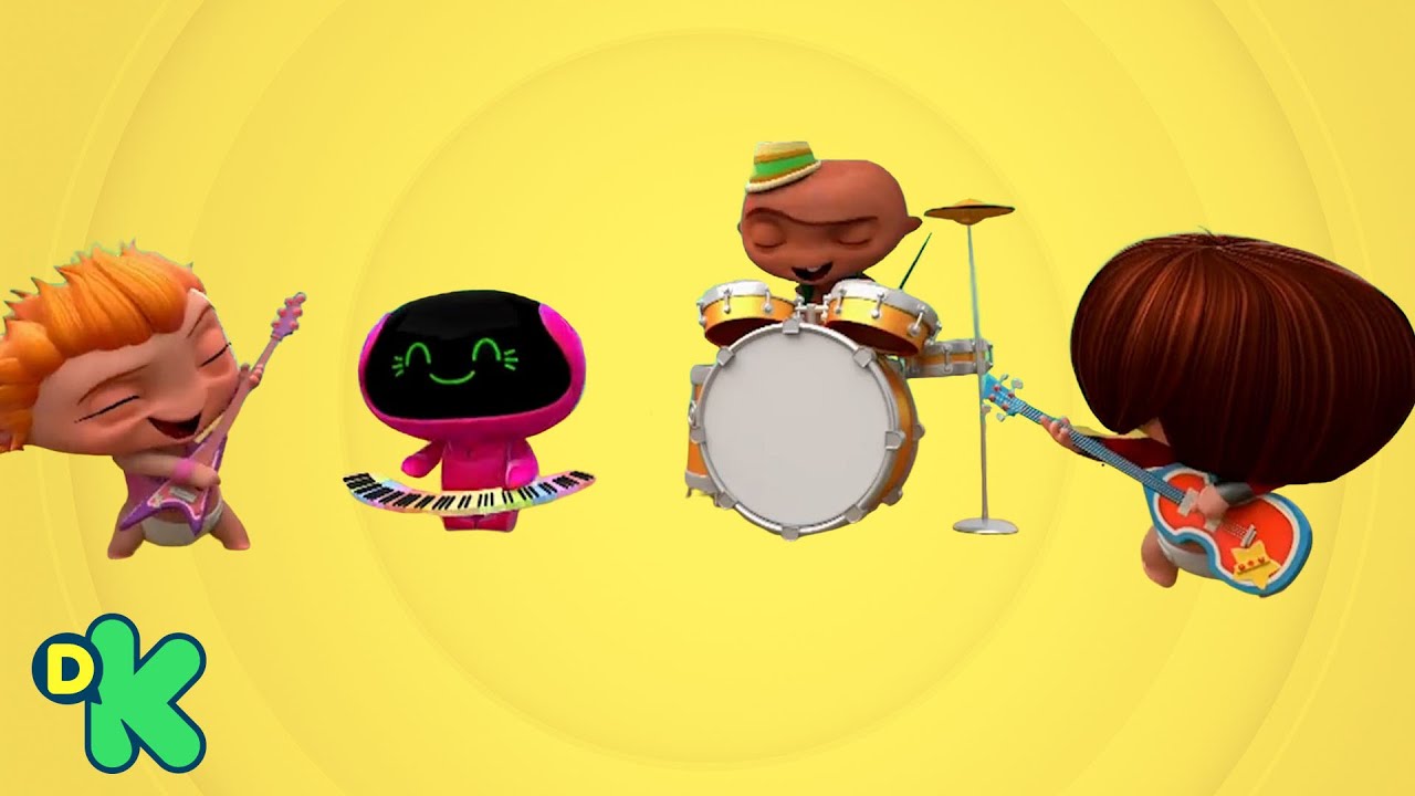 ¡Mucho ruido y poca siesta! Las canciones más divertidas | Mini Beat Power Rockers | Discovery Kids