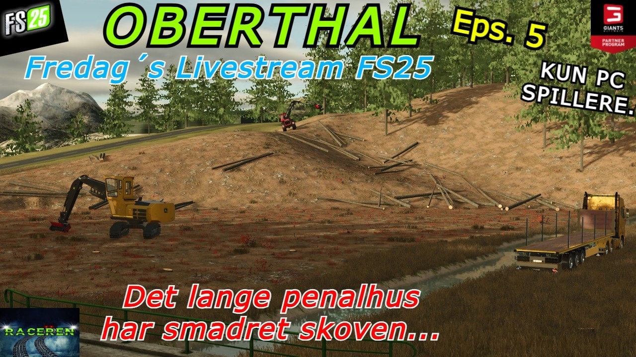 Live-stream med Oberthal FS25. # 5