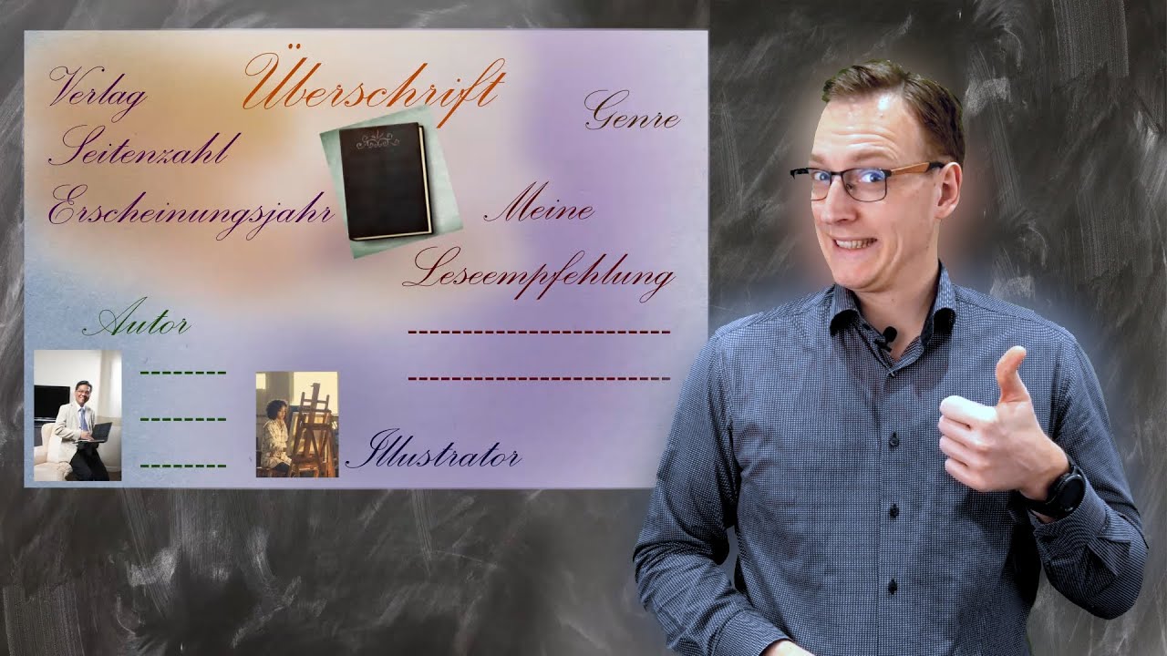 Plakatgestaltung: Buchvorstellung | Grundschule | Deutsch