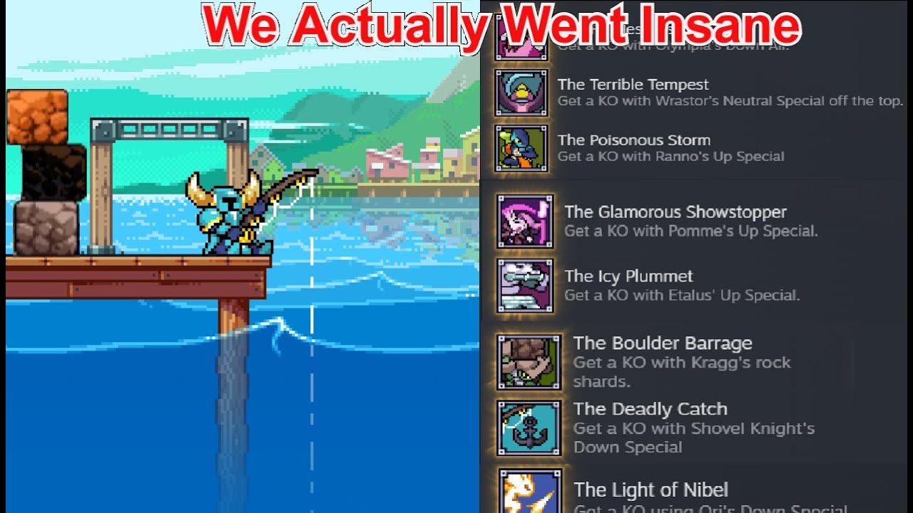 Achievement farming in Rivals of Aether