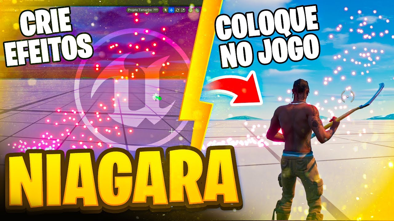 Crie EFEITOS VISUAIS e ADICIONE na SUA ILHA com o NIAGARA - UEFN