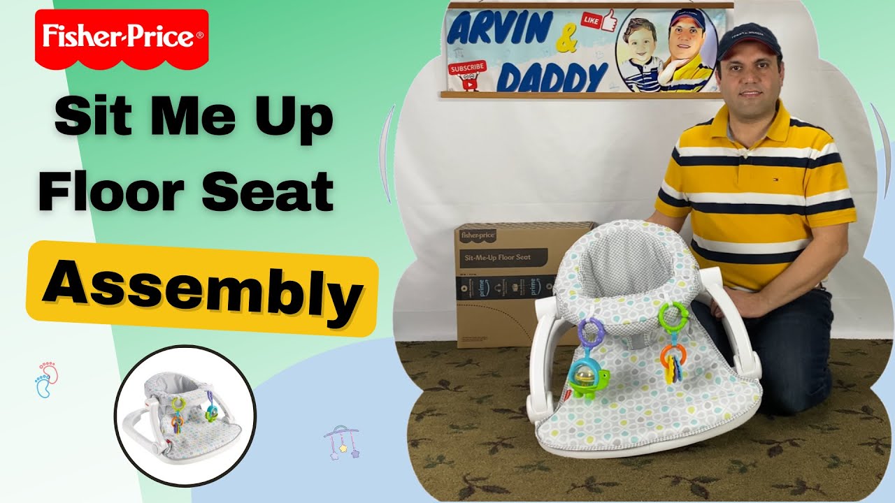 Сборка напольного сиденья Fisher Price Sit Me Up. Как собрать напольное сиденье Fisher Price Sit ...