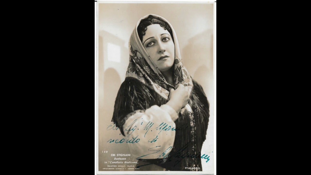 Verdi: Don Carlo - O don fatale - Ebe Stignani, mezzo-soprano