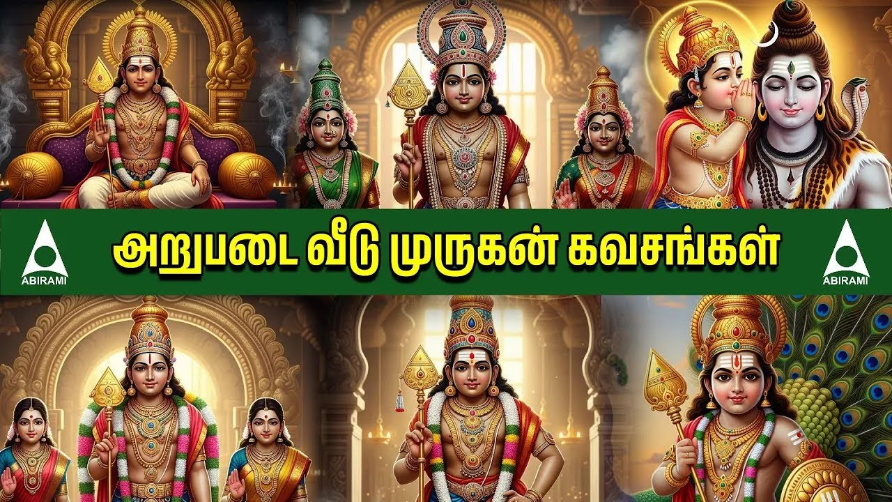 TUESDAY Viratham Special Arupadai Veedu Kanda Sashti Kavasangal |Lyrical Video