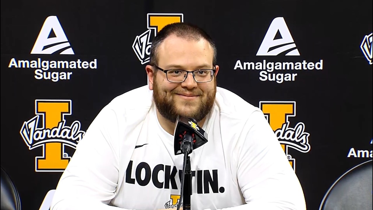 Idaho Vandals Women's Basketball Press Conference after NCAA Tournament Bracket Reveal
