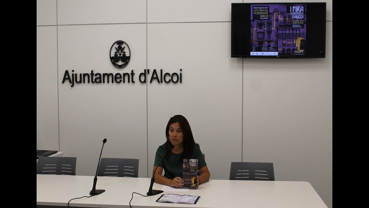 RP - Presentació programa I Fira Modernista d'Alcoi