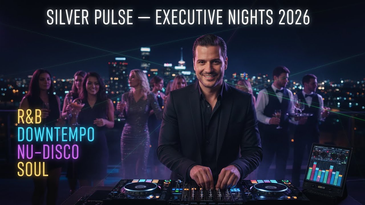 🎧 SILVER PULSE EXECUTIVE NIGHTS 2026 💎🌙 | Nu-Disco R&B Downtempo Luxury Experience
