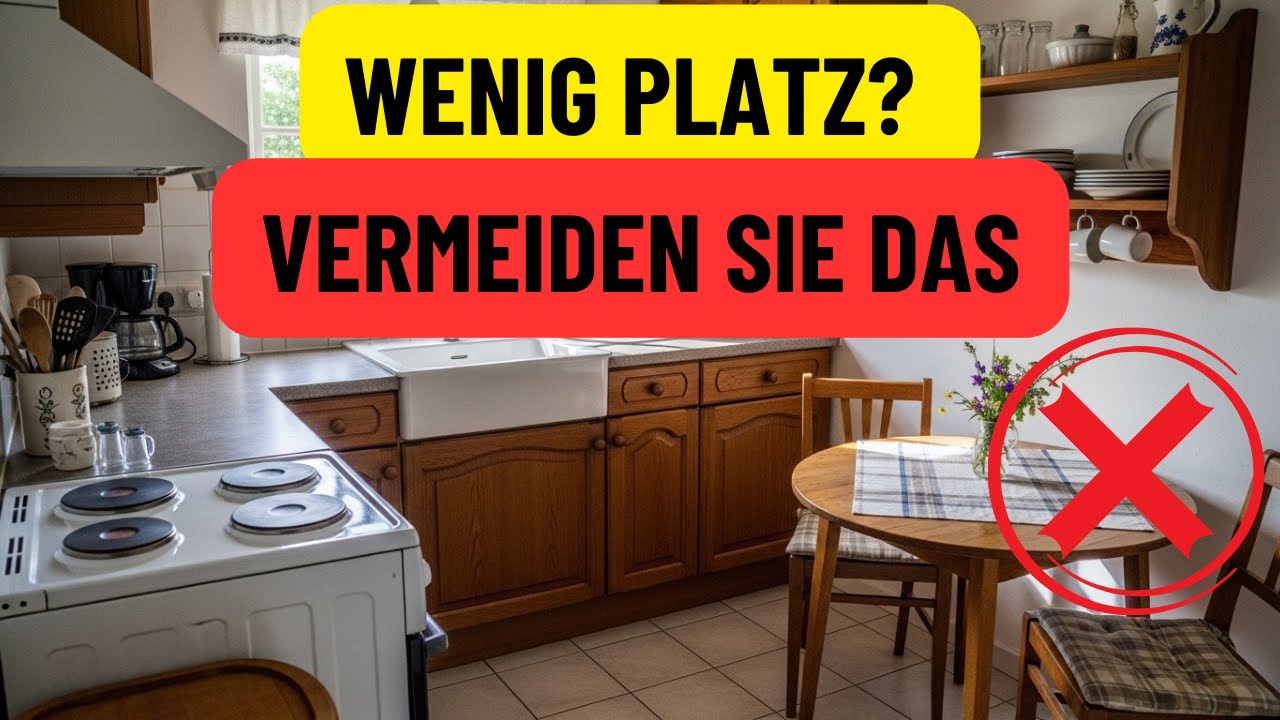 🍽️✨ Beste Tipps für kleine Küchen: 10 Tricks, die den Raum größer wirken lassen